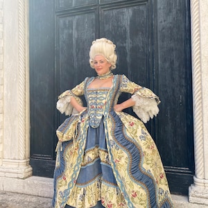 Historical Costume of the 1700s, 18th Century Costume, Carnival Costume, Halloween Costume image 6