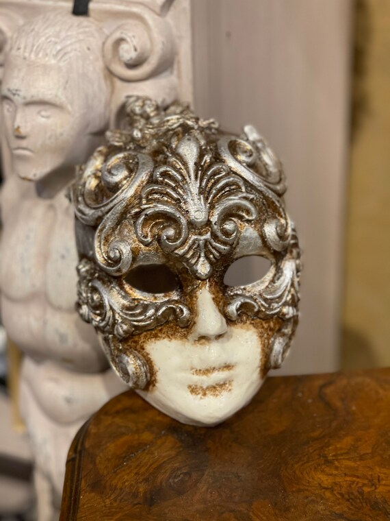 Venetian Mask, Baroque Face, Interior Decoration Mask, Not
