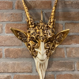 Maschera Veneziana, Maschera Halloween Capricorno barocco