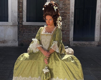 S8578 Sewing Pattern Costume 18th Century Gown Historic Sack Bag