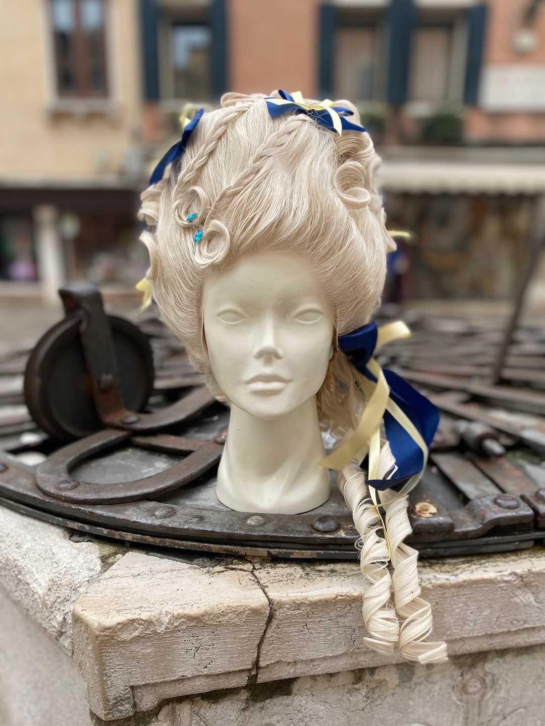 Historical Wig From the 1700s for Men, 18th Century Wig Etsy UK