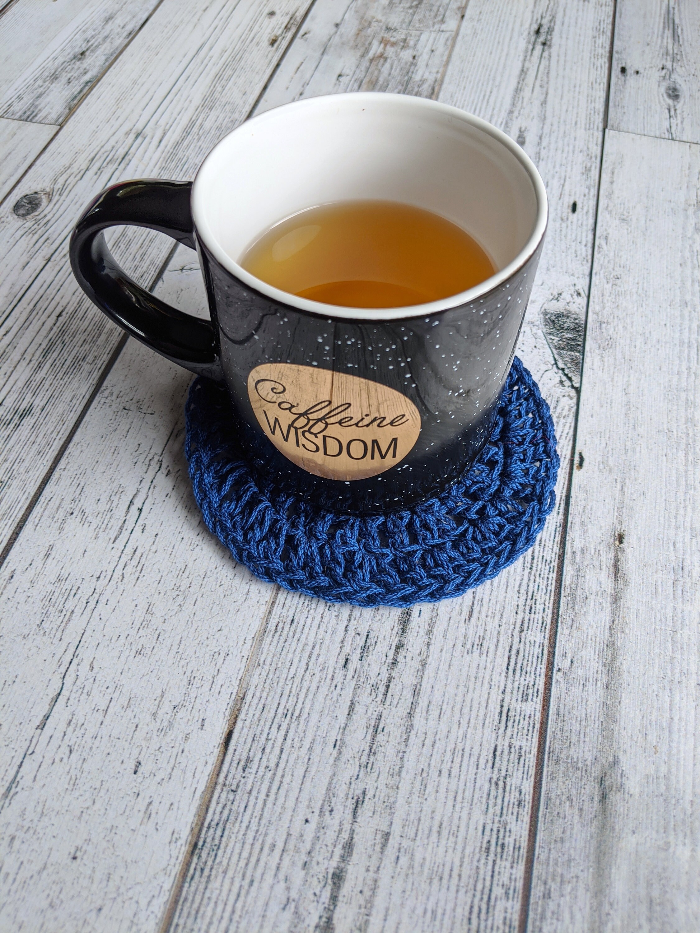 Coffee Coaster 4 Pack // Cotton Coasters // Home Decor // Etsy