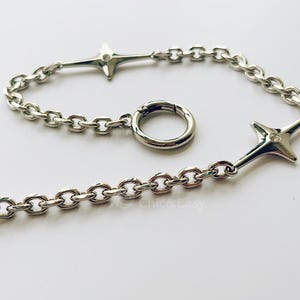 Metal Purse Chain Strap: Shoulder Bag Replacement Handle (7mm)