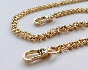 High Quality Purse Chain, Metal Shoulder Handbag Strap, Replacement Handle Chain, Metal Crossbody Bag Chain Strap JS017