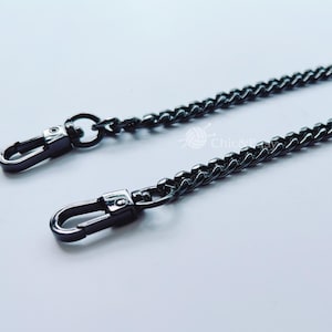 Metal Purse Chain Strap: 7mm Replacement Handbag Handle
