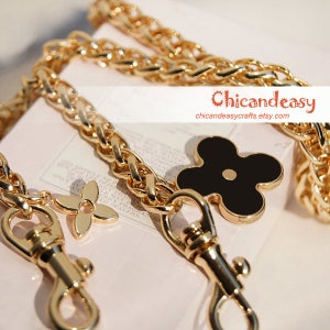 High Quality Purse Chain, Metal Shoulder Handbag Strap, Replacement Handle Chain, Metal Crossbody Bag Chain Strap JS035