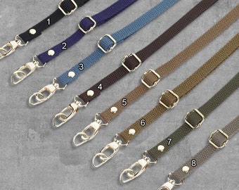 Adjustable Cotton Webbing Bag Strap: Crossbody Replacement Handle (29-53") CAE-Z038