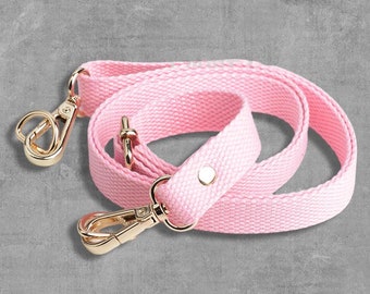 Adjustable Cotton Webbing Crossbody Bag Strap: Replacement Bag Handle CAE-N027