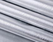 Silver Metallic Leather Fabric Faux Leather PU Leather Faux Leather Fabric Purses Leather Fabric Sold by Half Yard PF005