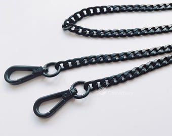 8mm Metal Purse Chain Strap: Handbag Shoulder, Crossbody Replacement JS003_1