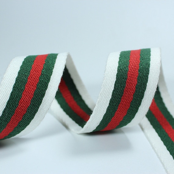 Striped Cotton Webbing: Bag Straps, Upholstery Trim PF_ZDNC066
