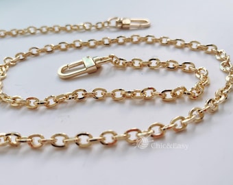 Metal Purse Chain: Replacement Handbag Strap, 6MM Width
