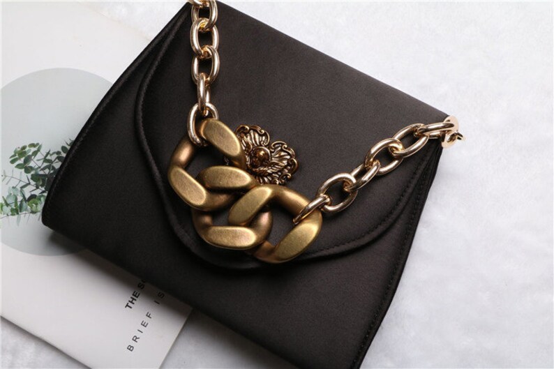 acrylic chain purse