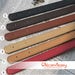 A pair of purse handle PU leather strap for Bag Leather Replacement Strap Handles handbag handle CAE415 