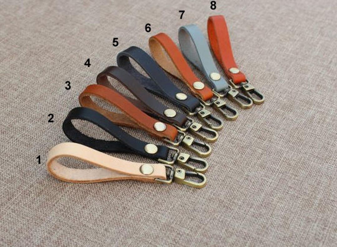 A Piece of Leather Handle Wrist Strap Leather Purse Handle for - Etsy