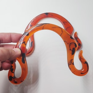 A pair of 16.5cm Acrylic Handles for Bag, Handcraft Material for Handbag Making CAE-Z103
