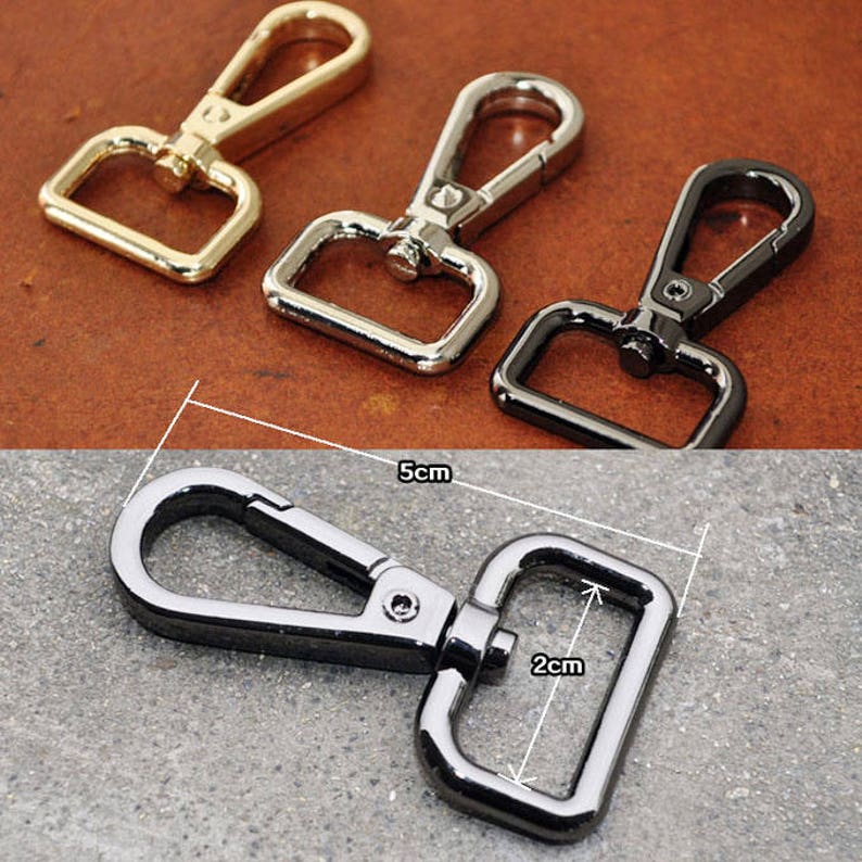 2pcs Purse Clasps Bag Hooks Strap Clasp Swivel Clasp Lobster Etsy