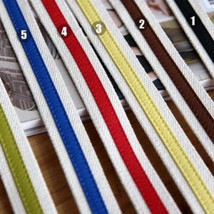 Cotton Webbing 1 Inch Heavy Duty Bag handles, bag strap for tote bag  Upholstery Webbing CAE562