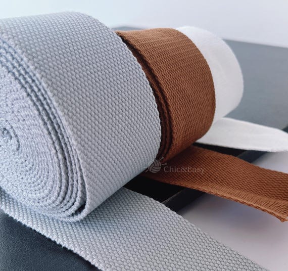 Cotton Webbing: 2 Inch Heavy Duty Bag Strap, Upholstery - 2 Meters PFL1046