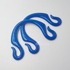 A pair of 16.5cm Acrylic Handles for Bag, Handcraft Material for Handbag Making CAE-Z102