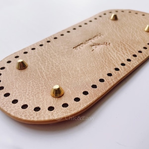 Crochet Bag Bottom ShaperInsert Base for Tote Purse Making PU Leather Shoulder Bag Bottom Base CAE1773