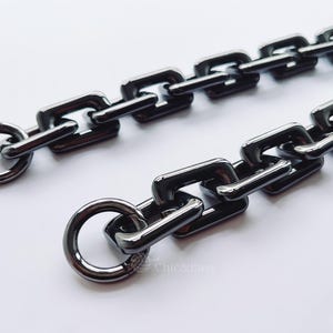 Chunky Metal Purse Chain Strap: Replacement Handbag Handle (52cm, 2.2cm Width)