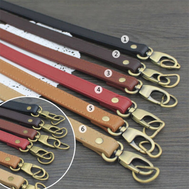 A piece of purse handle PU leather strap for Bag Leather Replacement Strap Handles handbag handle CAE1024