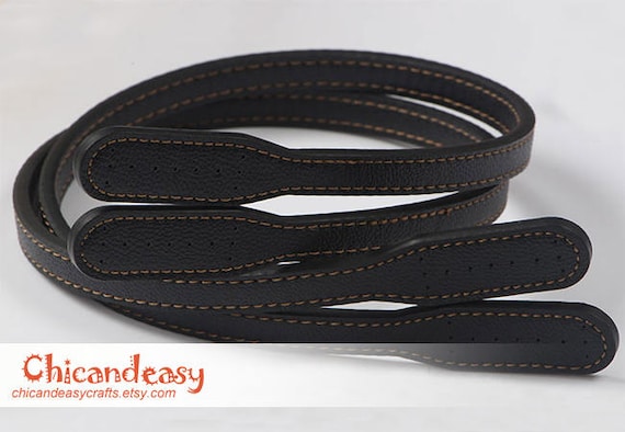 A piece of purse handle PU leather strap for Bag Leather Replacement Strap Handles handbag handle CAE1024