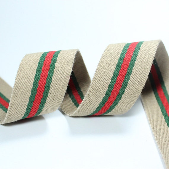 Striped Polyester Cotton Webbing: Bag Straps Handles PF_ZDNC081 - Main Image
