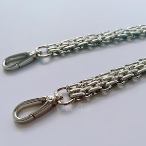 High Quality Purse Chain, Metal Shoulder Handbag Strap, Replacement Handle Chain, Metal Crossbody Bag Chain Strap JS006