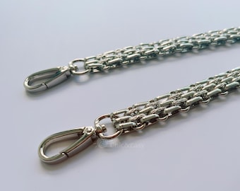 Cadena para bolso de alta calidad, correa metálica para bolso de hombro, cadena de repuesto para asa, correa metálica para bolso cruzado JS006