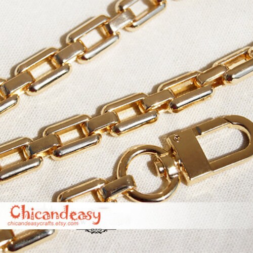 Bronze Replacement Chain Shoulder Strap Metal Link Clasp Purse Etsy