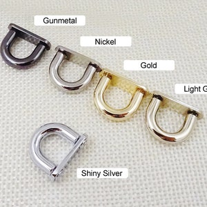 4pcs Bag Purse Buckle Bridge Buckle Metal Belt Loops Chain Connector Handbag Hardware CAE-R267