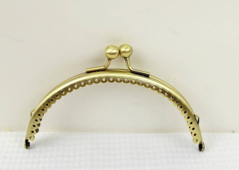 1Pc Purse Frame 12.5CM Bag Purse Frame Handbag Frame Metal Coin Sewing Frame Clasp CAE-M201