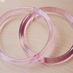 A pair of 11cm Acrylic Plastic Handles for Bag, Handcraft Material for Handbag Making CAE1493