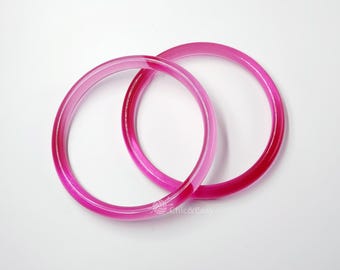A pair of 12cm Acrylic Handles for Bag, Handcraft Material for Handbag Making CAE-Z148
