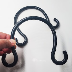 A pair of 18cm Acrylic Handles for Bag, Handcraft Material for Handbag Making CAE-Z108