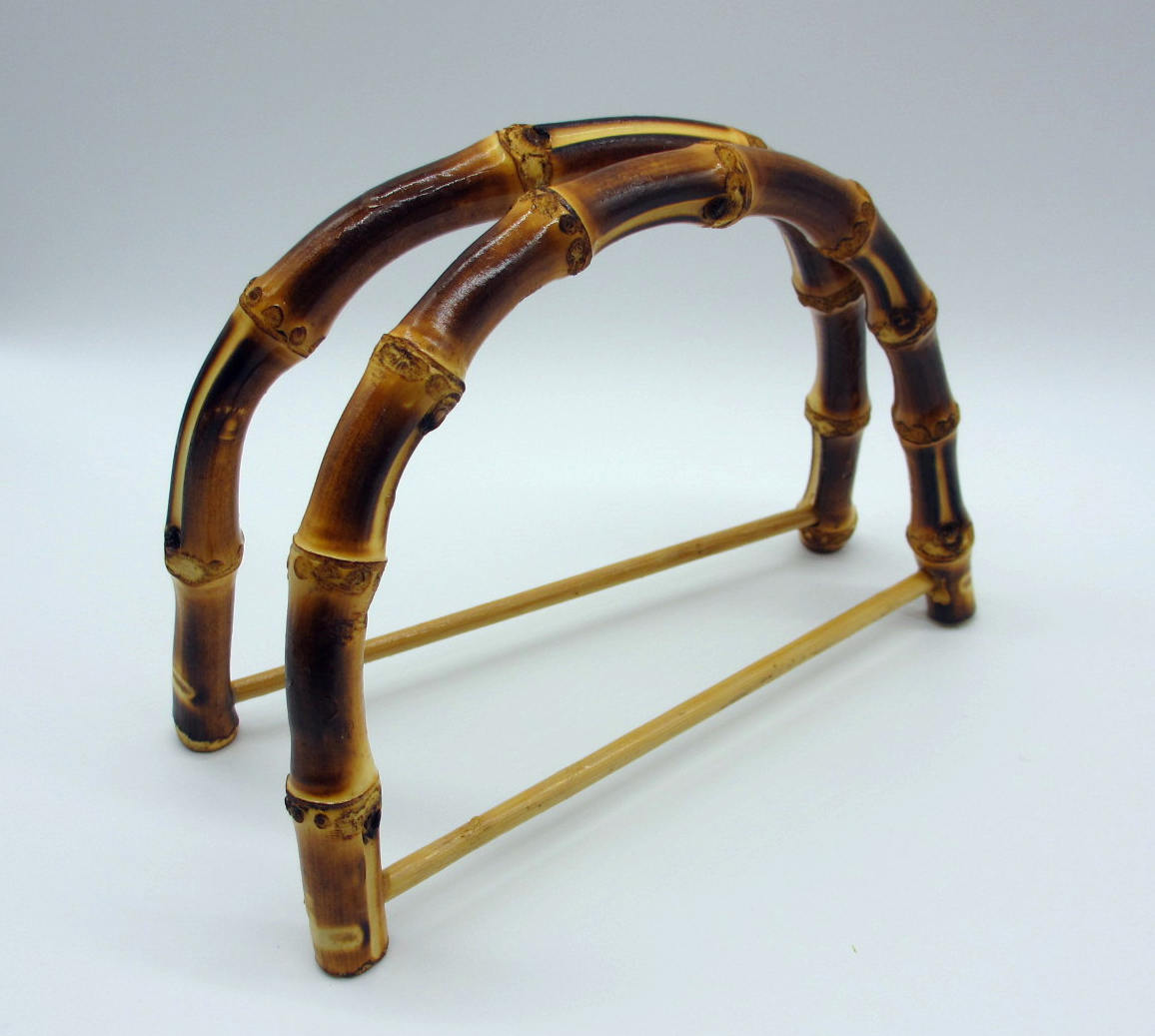 A Pair of 16cm Bamboo Handles for Bag Wooden Handcraft Etsy Australia