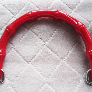 A pair of 14cm Acrylic Handles for Bag, Handcraft Material for Handbag Making CAE1406