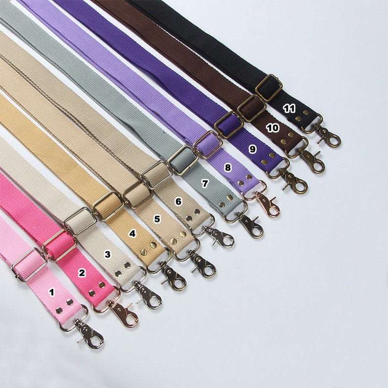 A Piece of Adjustable Cotton bing Strap Crossbody Bag Etsy