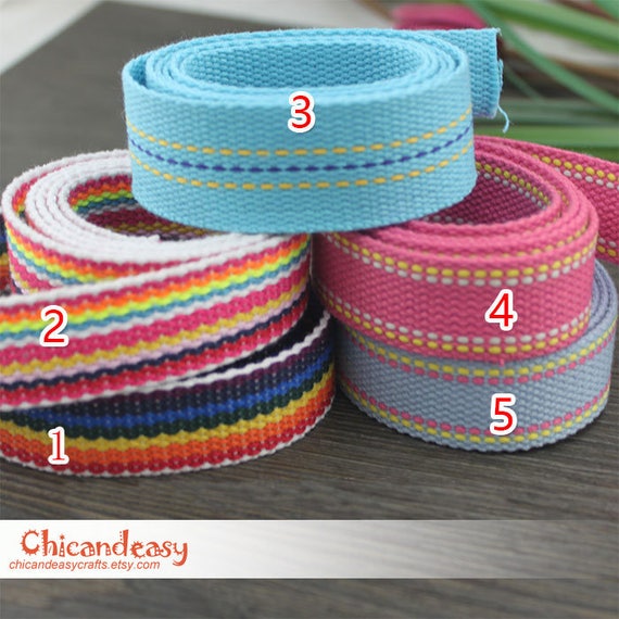 Cotton bing 1 Inch Wide For Bag handles bag strap for tote Etsy