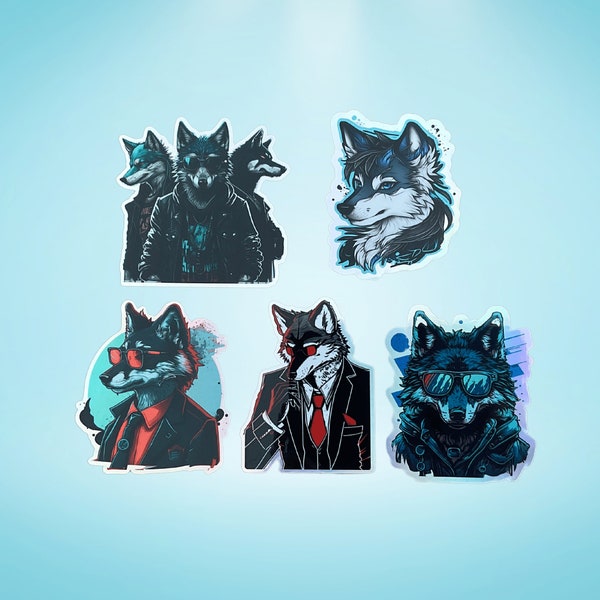 Furry Stickers Etsy
