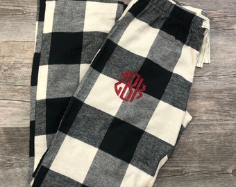Buffalo Plaid Pajama - Etsy