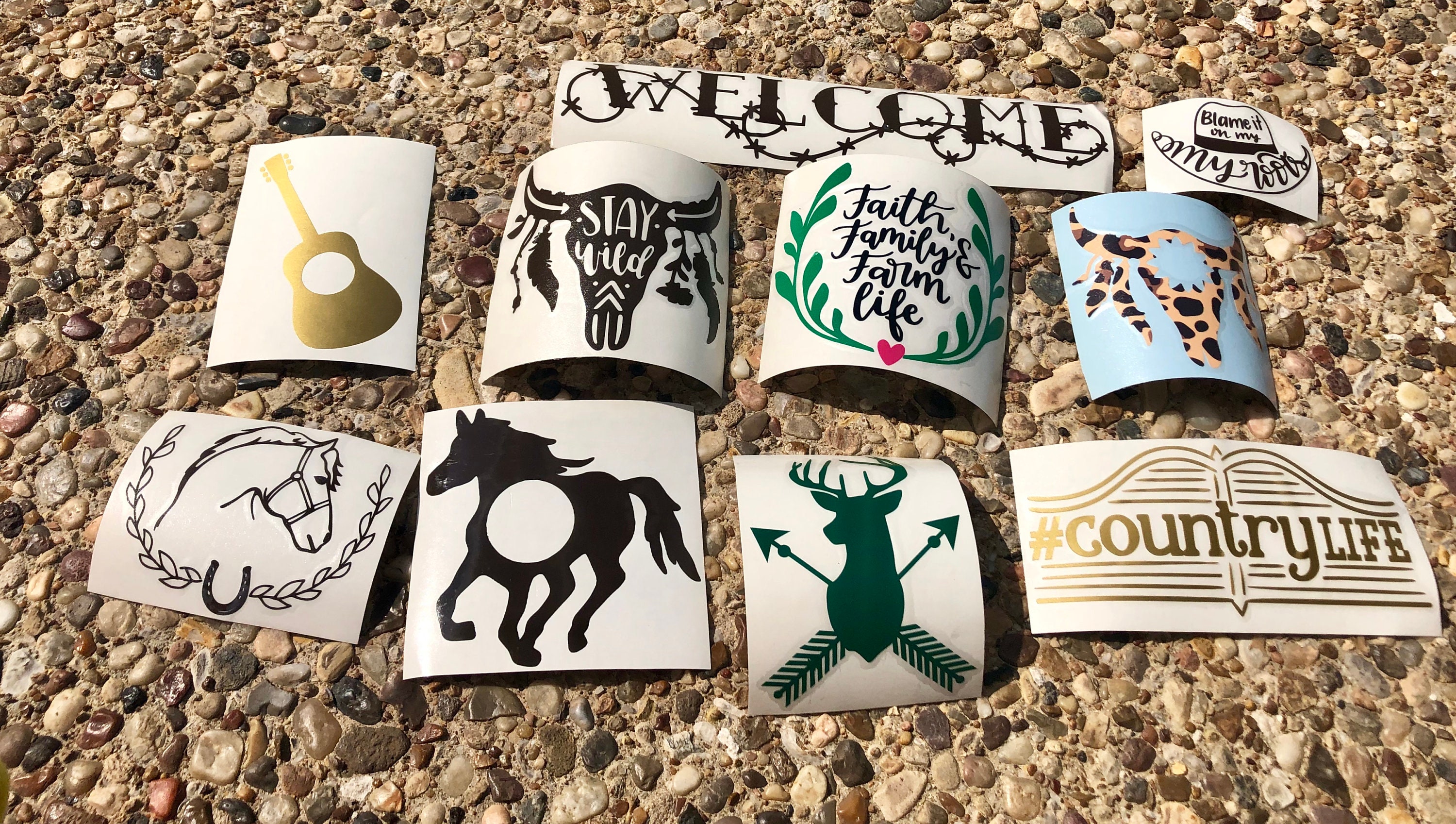 Country Decal. Men Decal. DECAL SALE. Father Decal. 50 Percent Etsy