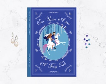 Once Upon A Time Wedding Invitation Package RSVP Fairytale Princess Disney