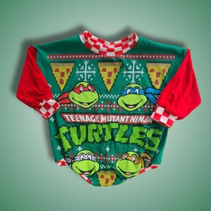 RTS 18-24 months Handmade Upcycled T-shirt Sweater/Bubble Romper