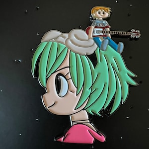 Ramona loves Scott enamel pin