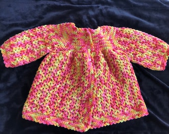 Baby crochet sweater