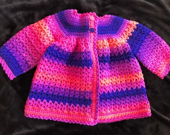 Baby crochet sweater
