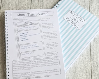 Journal quotidien (compatible avec le TDAH)